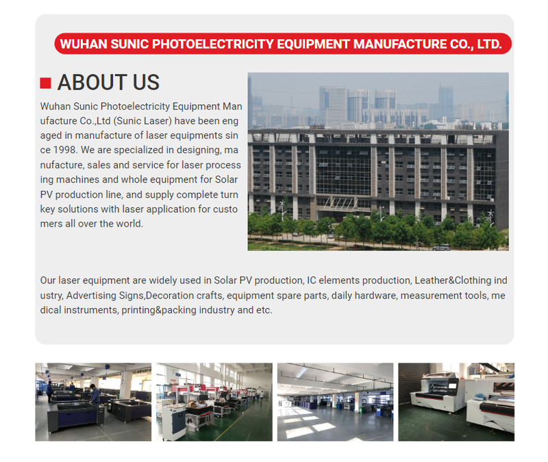 Sunic High Accuracy Easy To Operate 3D High Efficiency Laser Marking Machine For Plastic/ Cloth/ Jeans /wood/ Leather