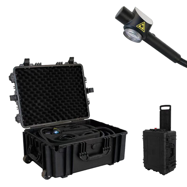 ARGUS Fiber Laser Cleaning Machine Pulse Laser Cleaning Machine 100W 200W Mini Backpack Cleaning Machine Remove Paint on Wood