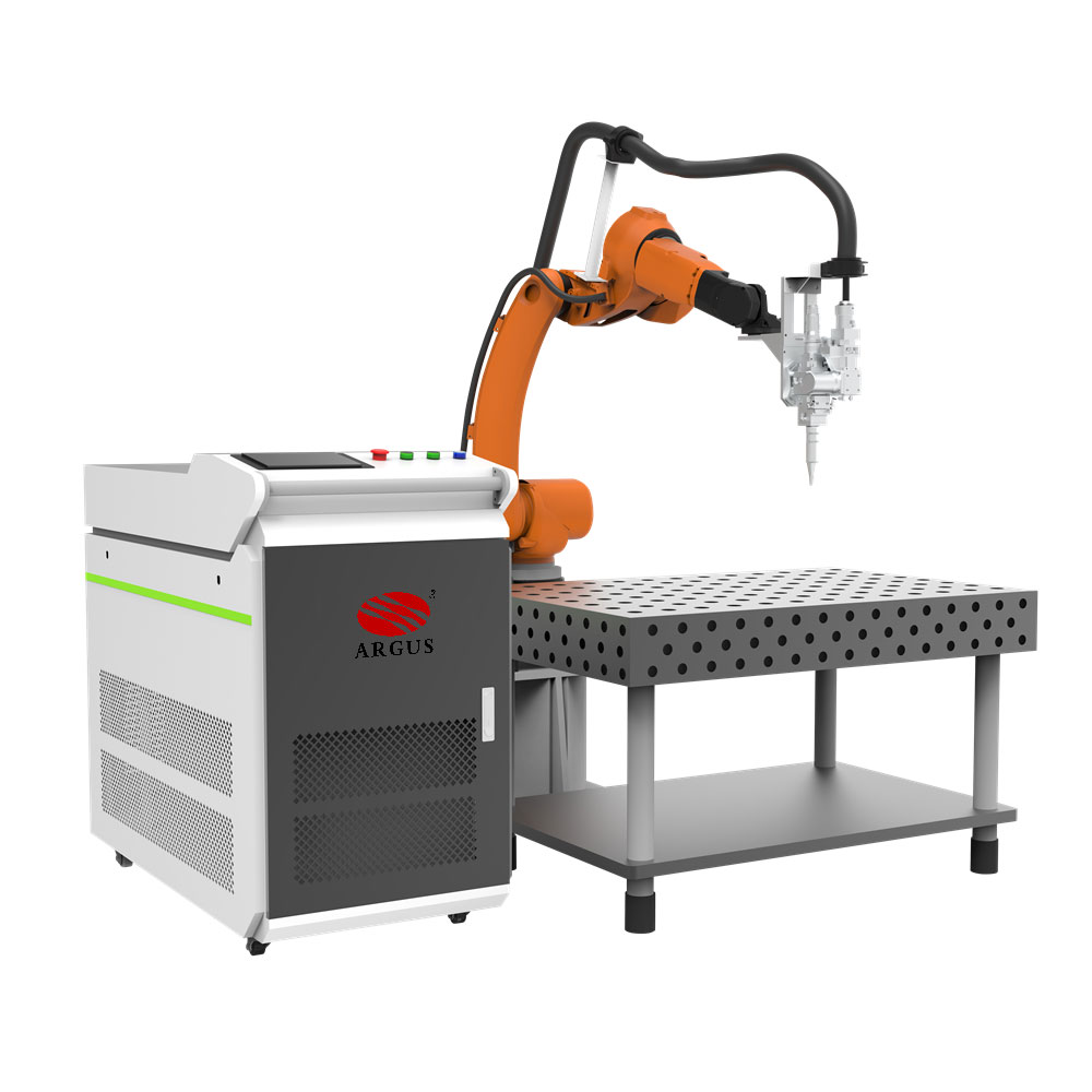 ARGUS Factory Direct Sale Automatic Laser Seam Tracking System Work Welding Robot Machine 2KW 6KW Robot Welder