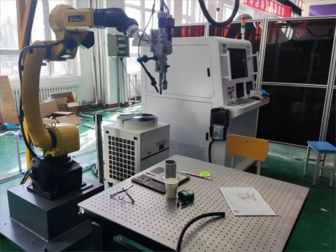 ARGUS Robotic Arm Fiber Laser Welding Machine for Precision Corner Welding