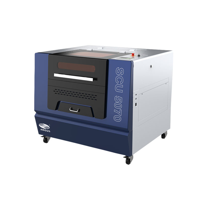 ARGUS High Precision 5070 30W 60W Co2 Laser Engraver Cutter Laser Engraving Cutting Machine Small Laser Nonmetal Cutting Machine Logo Printing Machine 500*700mm