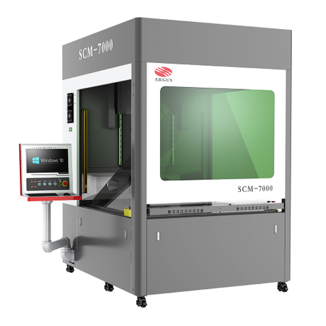 ARGUS 2025 New 3D Dynamic CO2 Laser Washing Machine for Jeans/Denim SCM7000 700W Specialized Laser Engraving Burning Solution