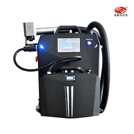 ARGUS Small Portable 100w 200w Backpack Pulse Laser Cleaning Machine