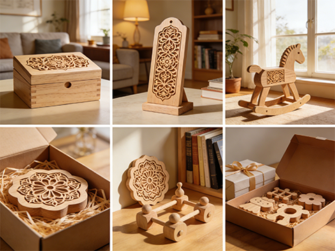 Laser Engraving and Cutting Machine for Wood: Applications, Settings & Tips