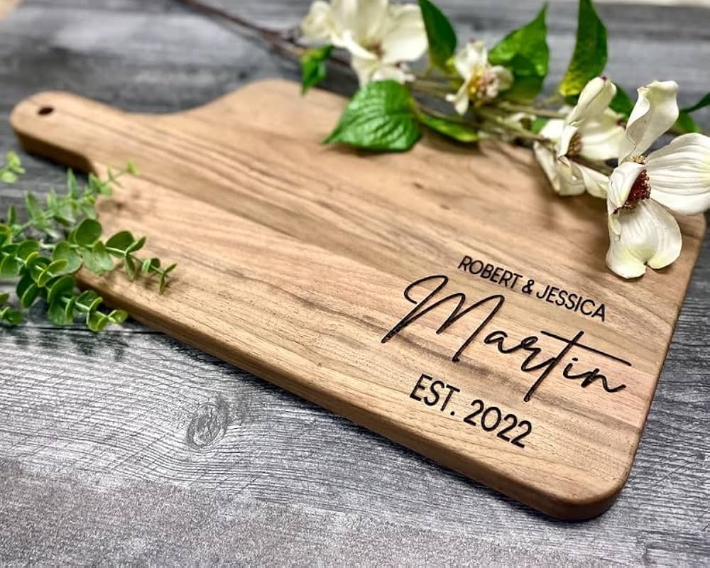 Personalized cutting boards