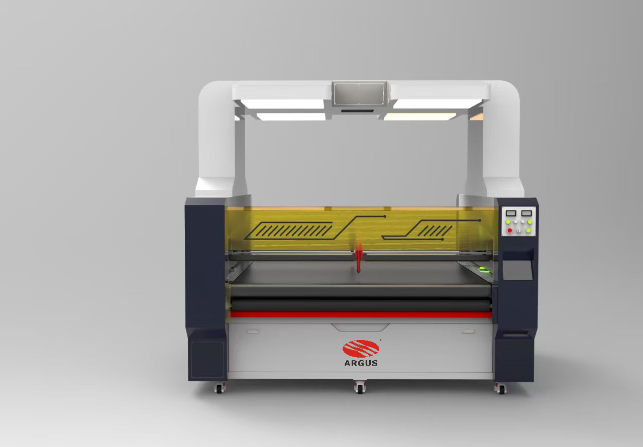 laser cutting fabric machine 