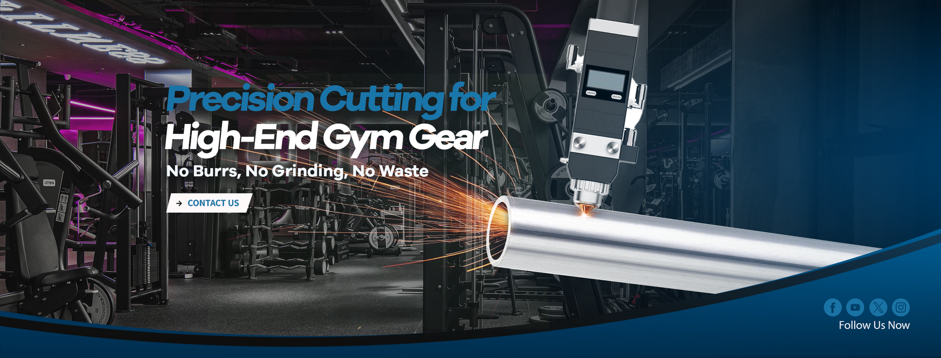 Revolutionizing Fitness Equipment Fabrication with Automated Laser Precision