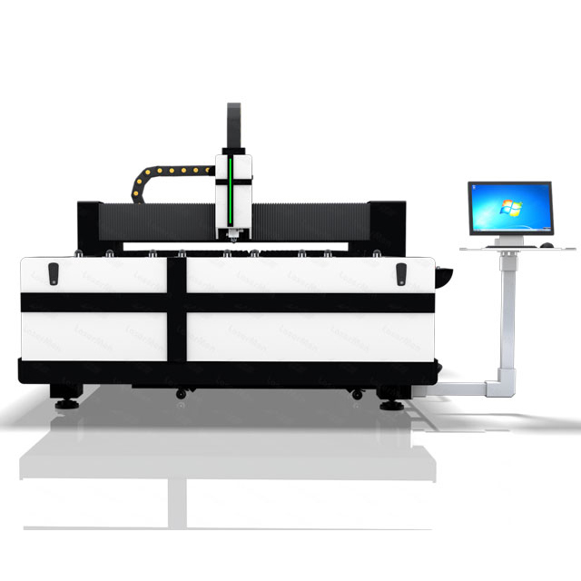 Aluminum Sheet Plate 1kw 2kw Fiber Laser Cutting Machine 3015