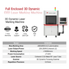 ARGUS Easy To Operate Full Enclosed Co2 Laser Marking Machine for Paper Leather Wood Fabric Safety Marking