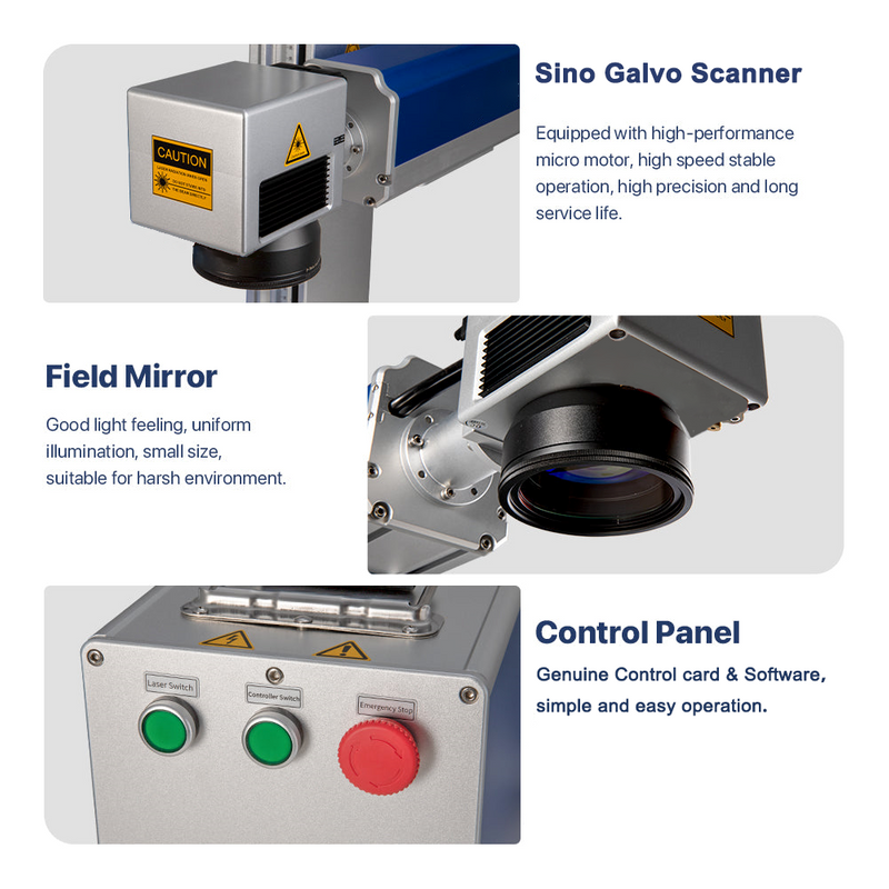 ARGUS Autofocus 3D UV Laser Marking Machine Desk Type Galvo Laser Marking Machine for Metal