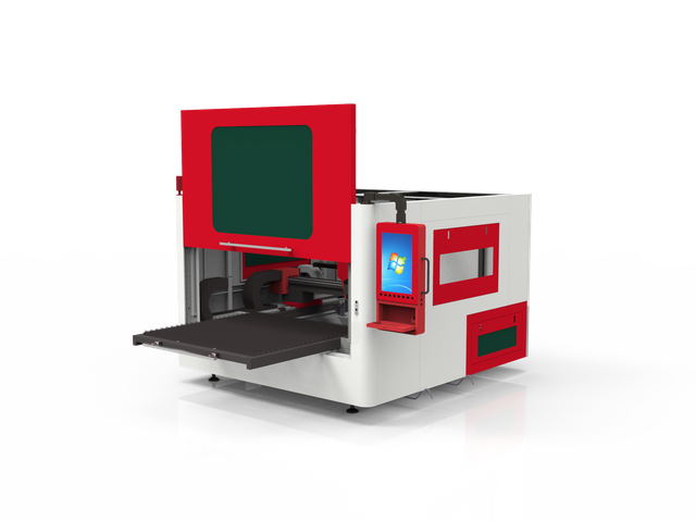 Enclosed Single-Table Laser Cutting Machine for Metal Sheets such as Stainless Steel, Carbon Steel, and Aluminum