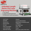 ARGUS Denim Laser Engraving Machine Large format Unlimited-Length SCM1800L