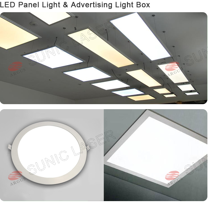 SUNIC LGP Laser Dotter Ultra-slim Advertising Light Box Galvo Co2 Laser Marking Machine