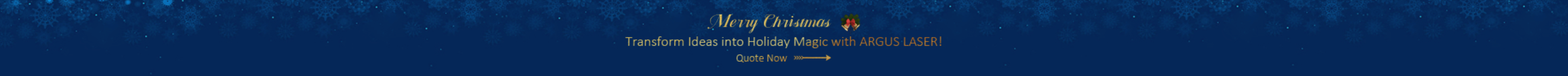 ARGUS LASER Christmas Discount