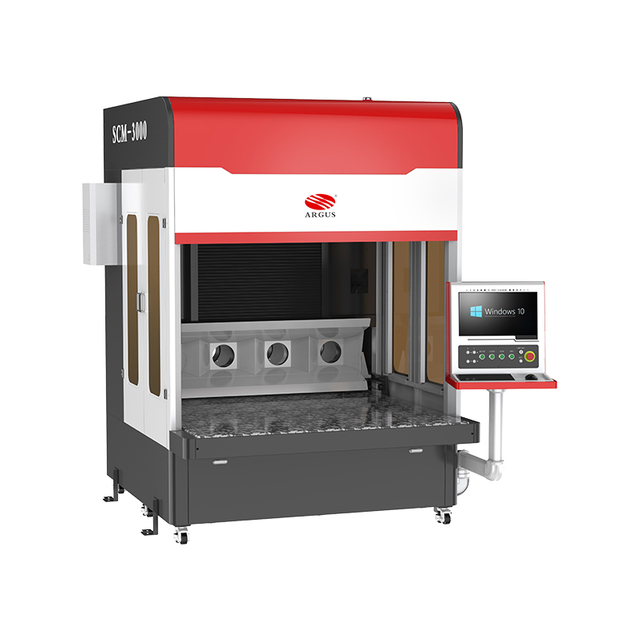 ARGUS High Speed Scanner CO2 Laser Engraving for Denim Jeans SCM3000 Laser Marking Machine Printing Pattern