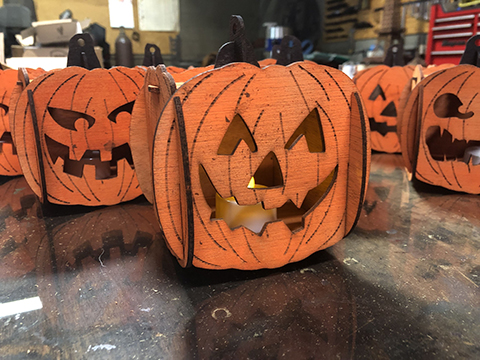 Halloween inspired laser cutting projects