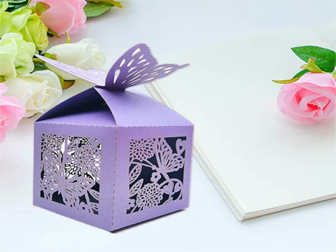 Laser marking and engraving paper packaging box to create a unique brand memory