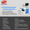 ARGUS Desktop 10w UV Picosecond Laser Marking Machine for Stainless Steel Blackening Laser Coloring Precision Laser Marker