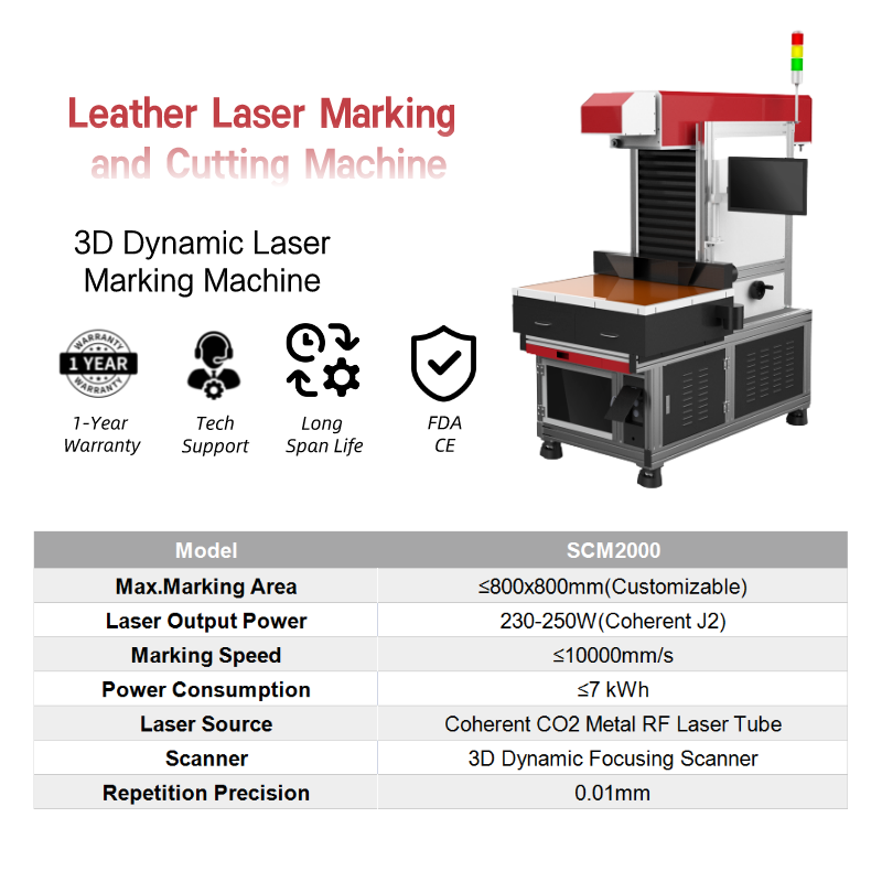 ARGUS High Speed Factory Price Leather Laser Marking And Cutting Machine in China
