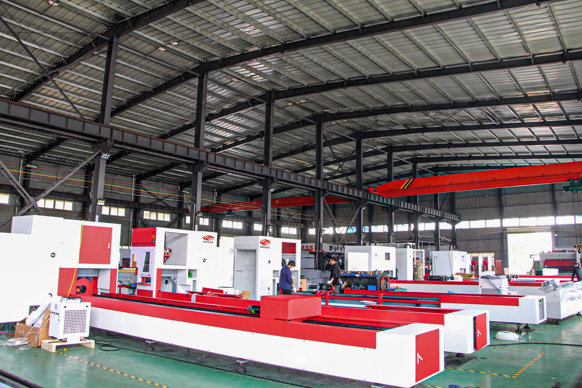 Argus Metal laser cutter Factory