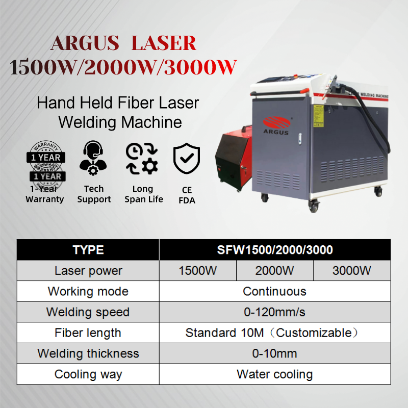 Copper Metal Fiber Laser Welding Machine 1000W 1500W Without Radiation