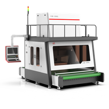 Automatic dynamic Laser Marking Machine for fabric textile industry engraving cutting Large Format Marking machine SCM1800L