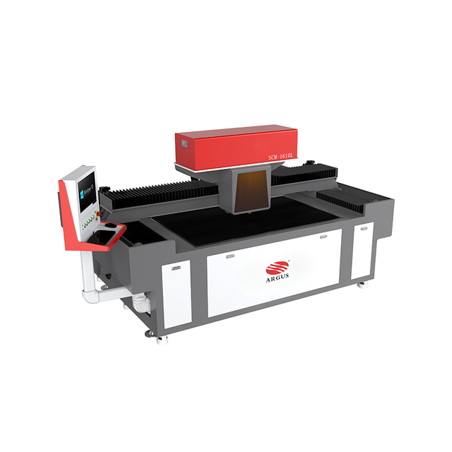 ARGUS High-Speed CO2 Laser Marking And Cutting Machine for Leather Perforation 250w Large Format Fabric Cutting