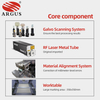 ARGUS Automatic Laser Die-Cutting Machine 250W for Sticker Equipped with Feeding And Reeling Functions SCM2000