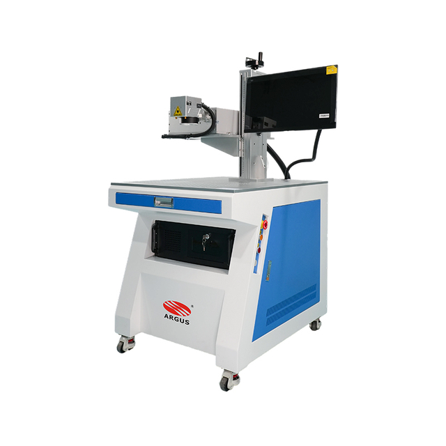 ARGUS Desktop 10w UV Picosecond Laser Marking Machine for Stainless Steel Blackening Laser Coloring Precision Laser Marker
