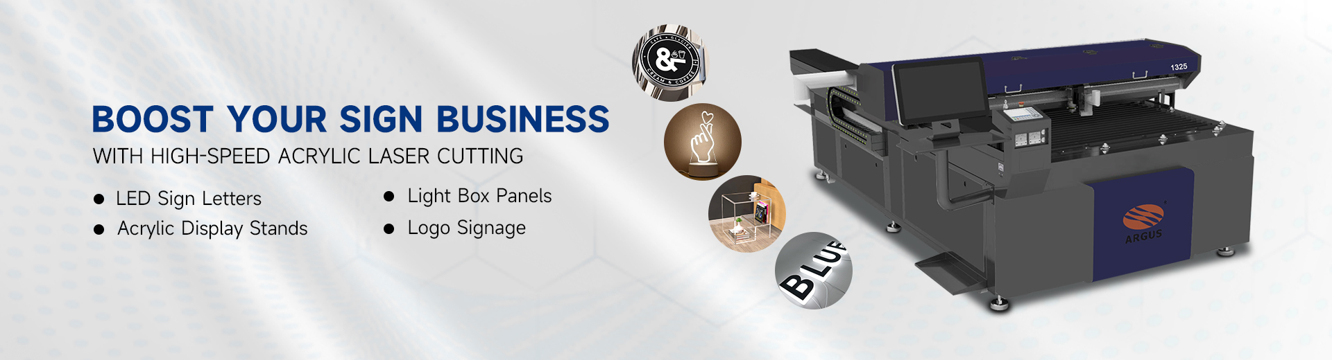 Acrylic laser cutting machine 