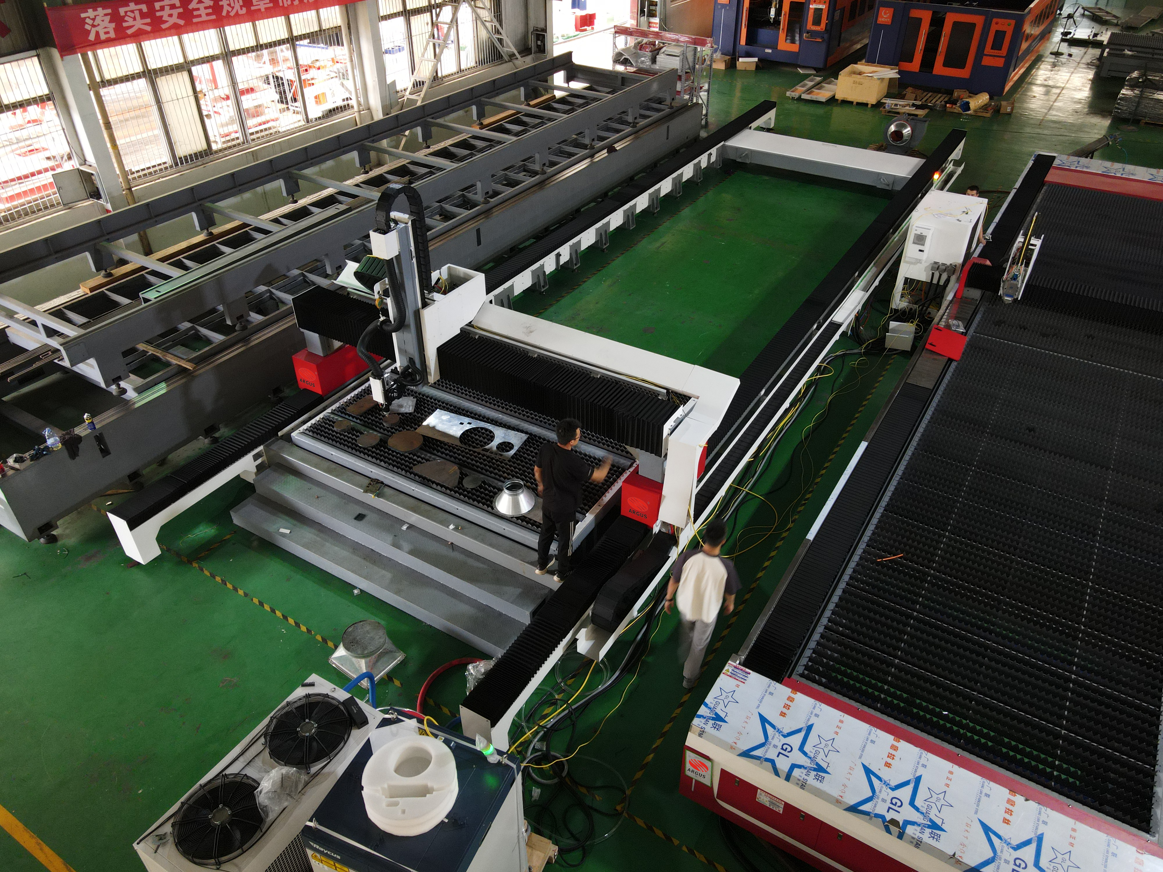 Argus Metal laser cutter Factory