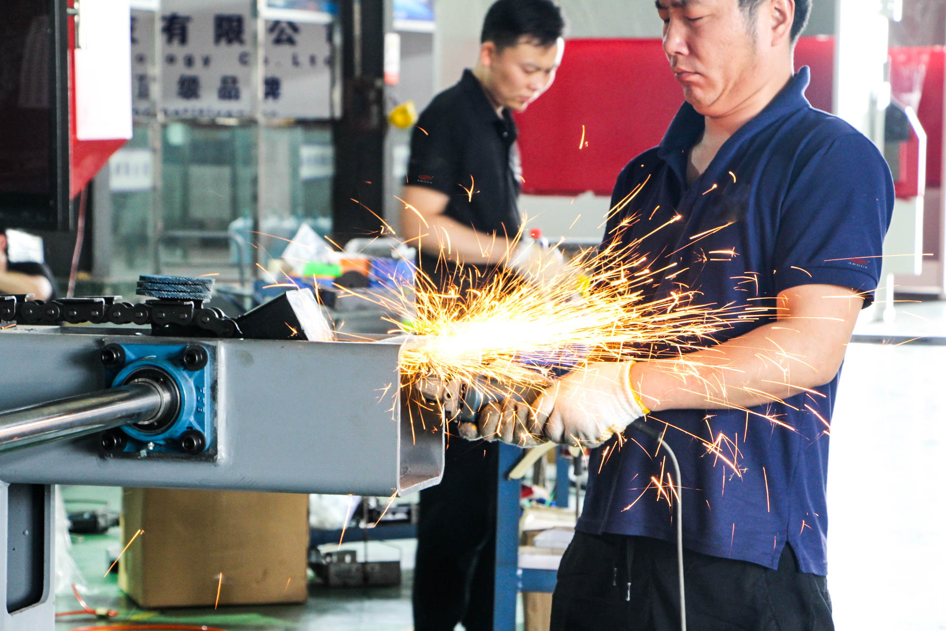 ARGUS LASER Metal Laser cutter Quality Inspection Team