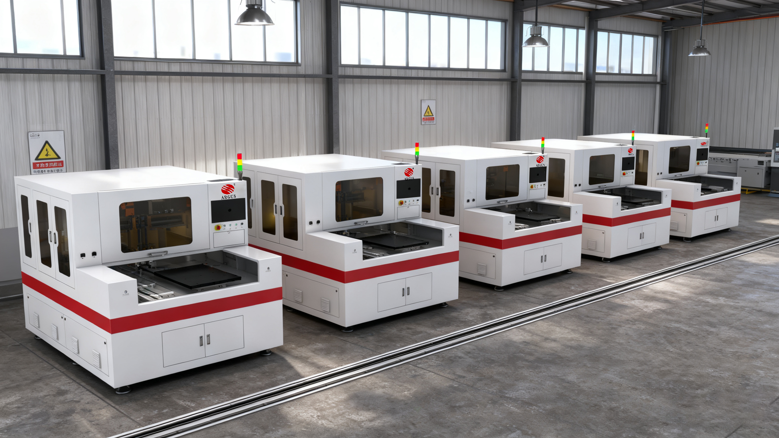 Laser glass cutting machine 