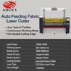 ARGUS Large Format Laser Cutting Machine 1820 Laser Cutter For Cloth Fabric Garment Textile