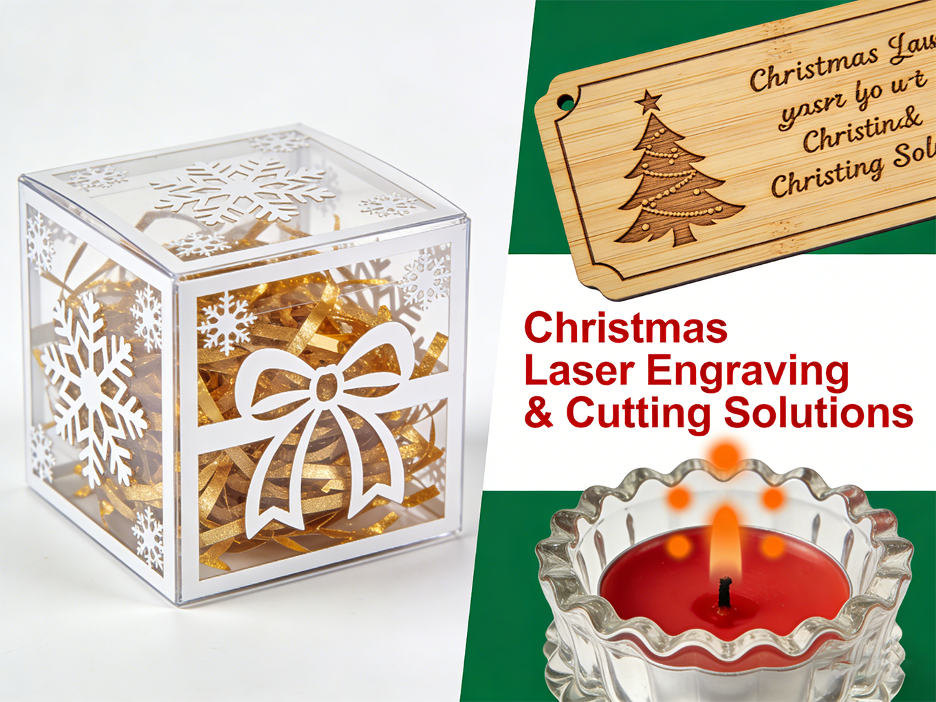 Christmas Laser Engraving & Cutting Solutions: Boost Your Holiday Production with Precision