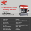 ARGUS 3D Dynamic Focusing LED Panel Light LGP Laser Dotting Machine SCM3000 for Advertising Industry Non-metal Materials Marking