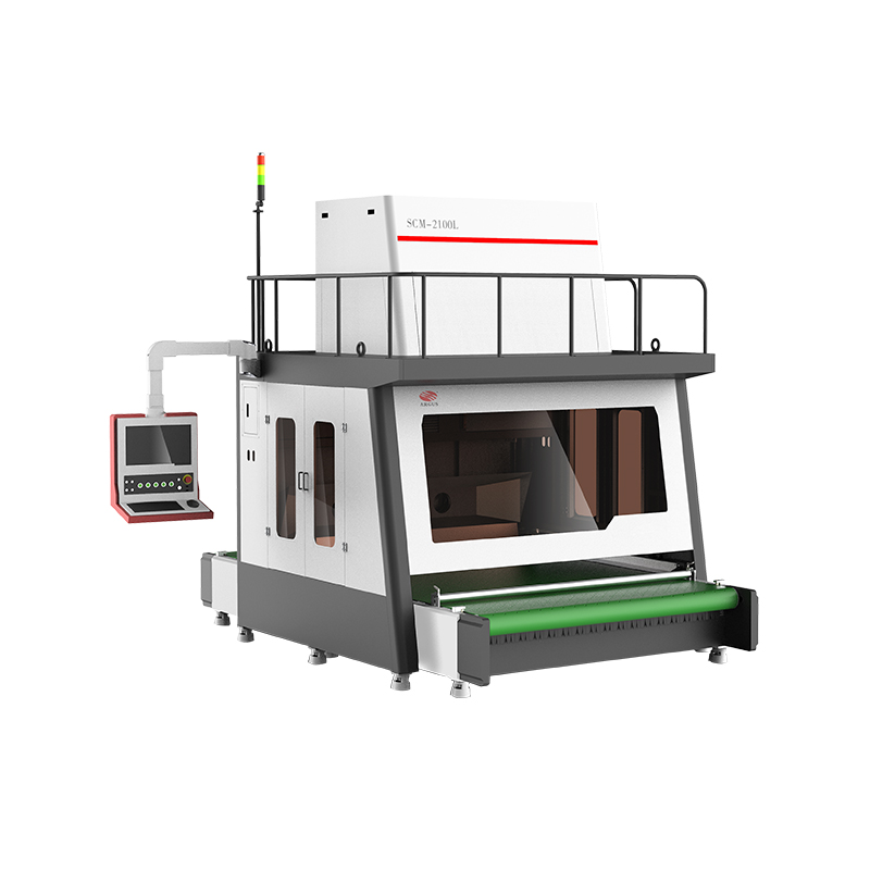 ARGUS Automatic SCM1600L Large Format TV/Backlight Ultra Slim Light Box LGP Laser Dotting Machine Laser Co2 Marking Machine For LED Light Panel