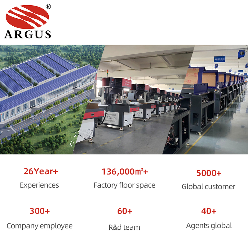 ARGUS Easy To Operate Full Enclosed Co2 Laser Marking Machine for Paper Leather Wood Fabric Safety Marking