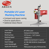 ARGUS 5W 3D Portable UV Laser Marking Machine DIY Mini UV Engraver Cutter Plastic Metal Glass Bottle PBC