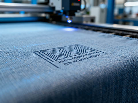 Customer Case | German Textile Manufacturer Chooses Dynamic Laser Marking Machine for Fabrics And Heat Transfer Films