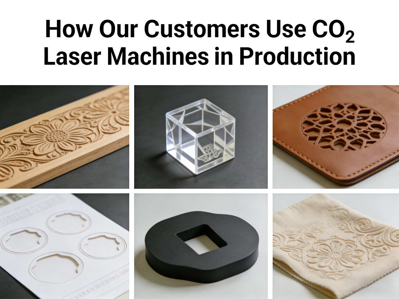 Real Application Cases: How Our Customers Use CO₂ Laser Machines in Production