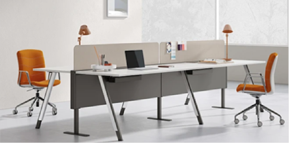 Office desk frame laser cutting