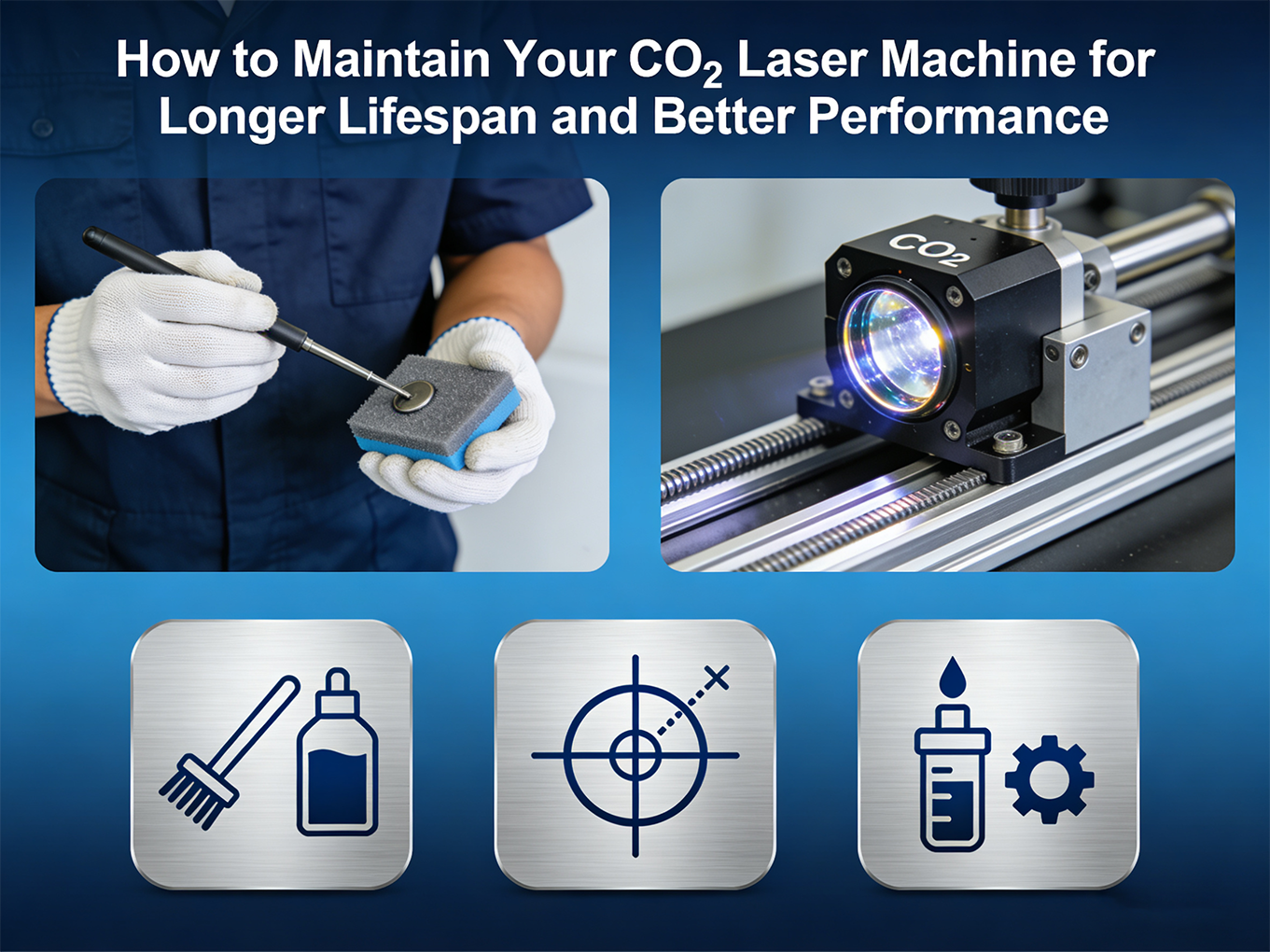 How to Maintain Your CO₂ Laser Machine for Longer Lifespan and Better Performance