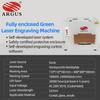 ARGUS 2D/3D Green Laser Engraving Machine for Crystal Subsurface Laser Engraving Inner Printing on Photo Crystal Glass Acrylic