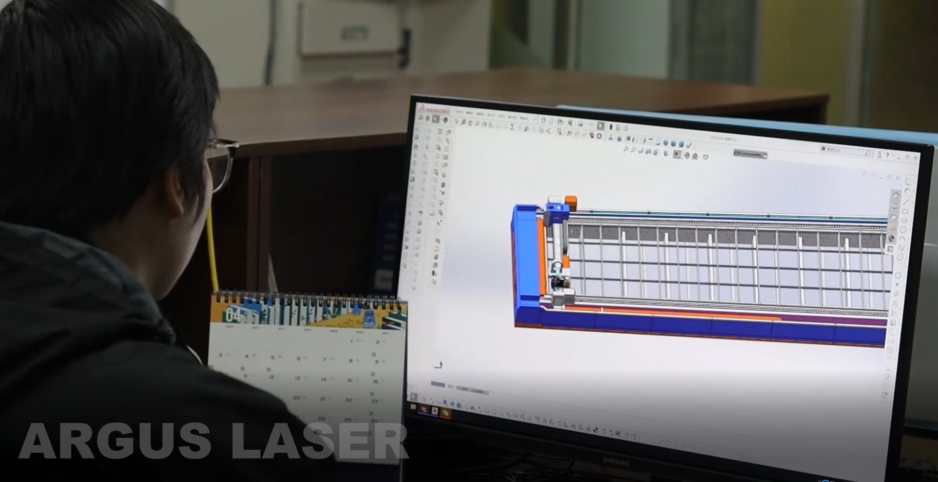 ARGUS LASER Metal Laser cutter R&D Team