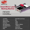 ARGUS Laser Marking Machine for Led Smart Mirror Standard Paint Removal Automatic Removing Mirror Laser Engraving
