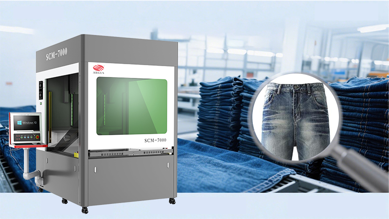 High-Efficiency Mass Production denim laser machine