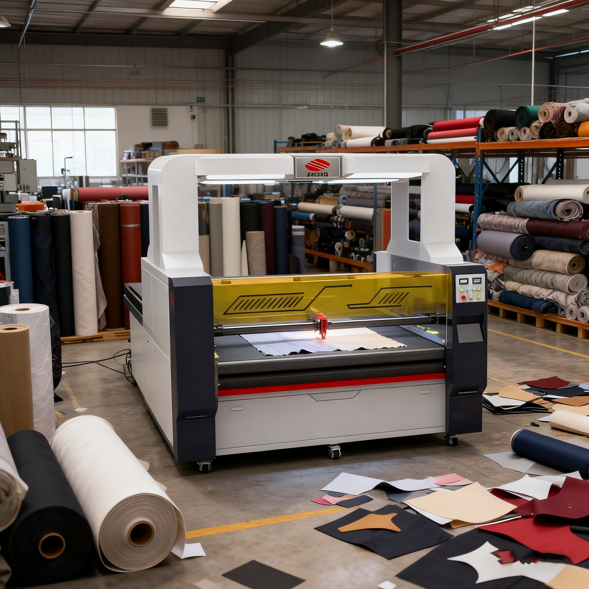 ARGUS LASER High Speed Fabric Laser Cutting Machine For Textile Cutting ARGUS LASER High Speed Fabric Laser Cutting Machine For Textile Cutting