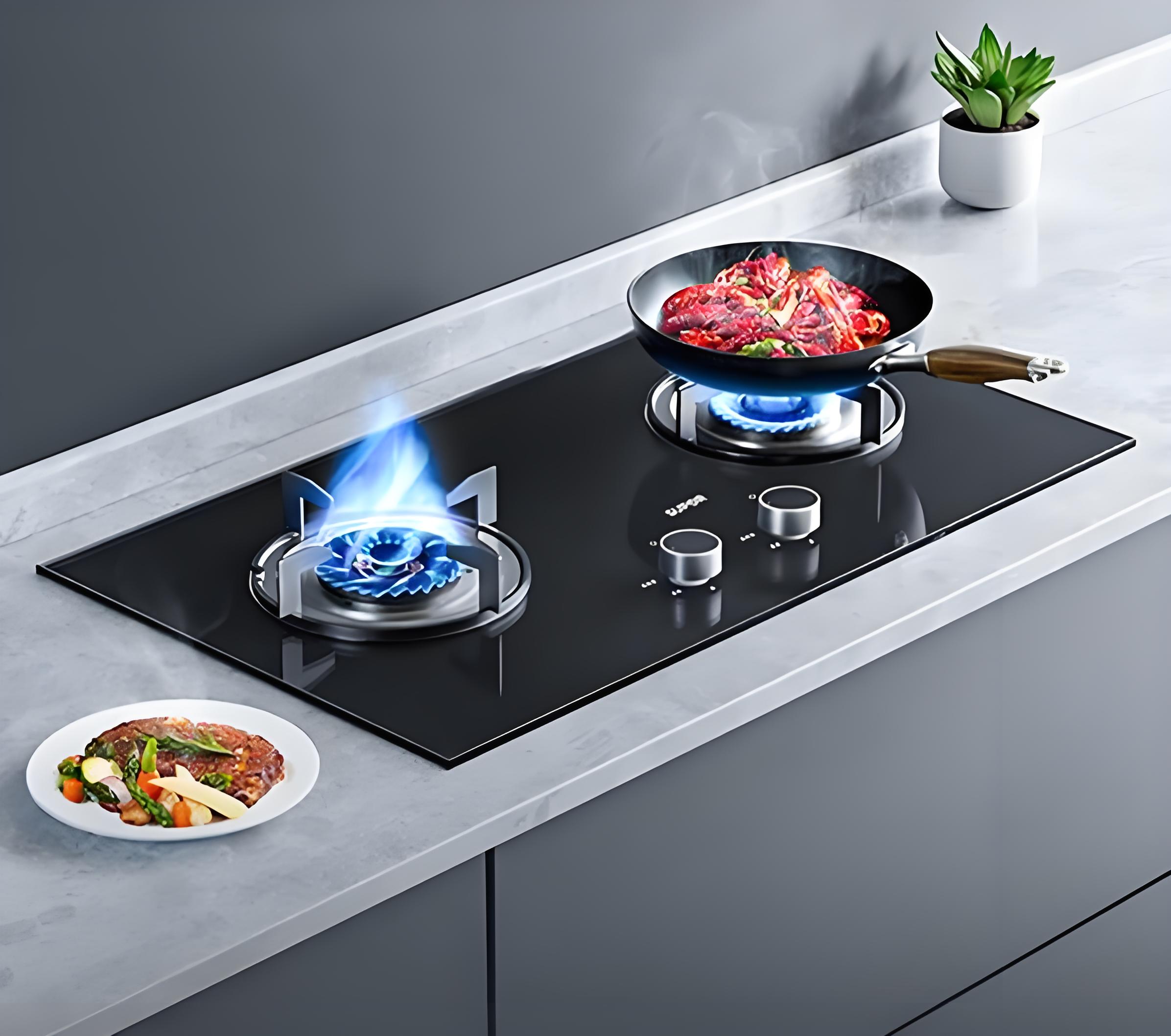Gas stove glass