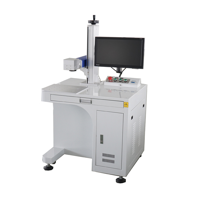 20w 30w Desktop Fiber Laser Marking Machine for Metal Plastic